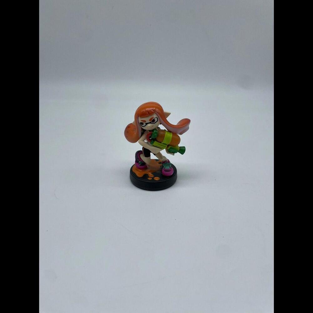 Nintendo Amiibo Splatoon Series Inkling Girl Orange Figure Works